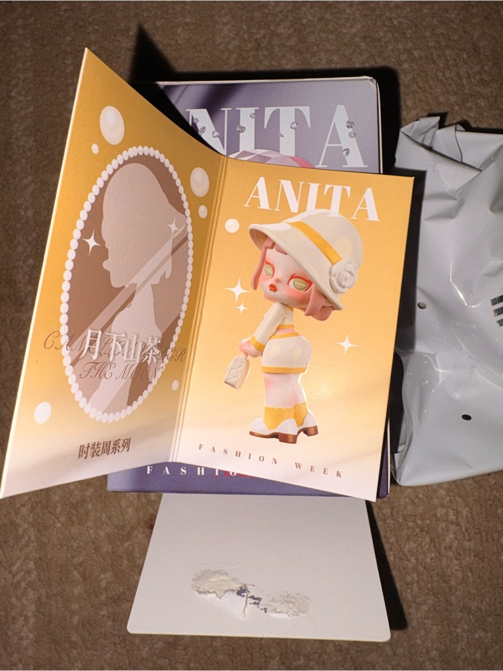 Anita fashion week card confirmed